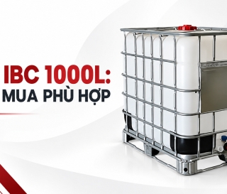 Bồn nhựa IBC 1000L giá bao nhiêu? Kinh nghiệm chọn mua phù hợp