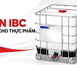 Bồn IBC dùng cho thực phẩm khác gì bồn IBC công nghiệp?